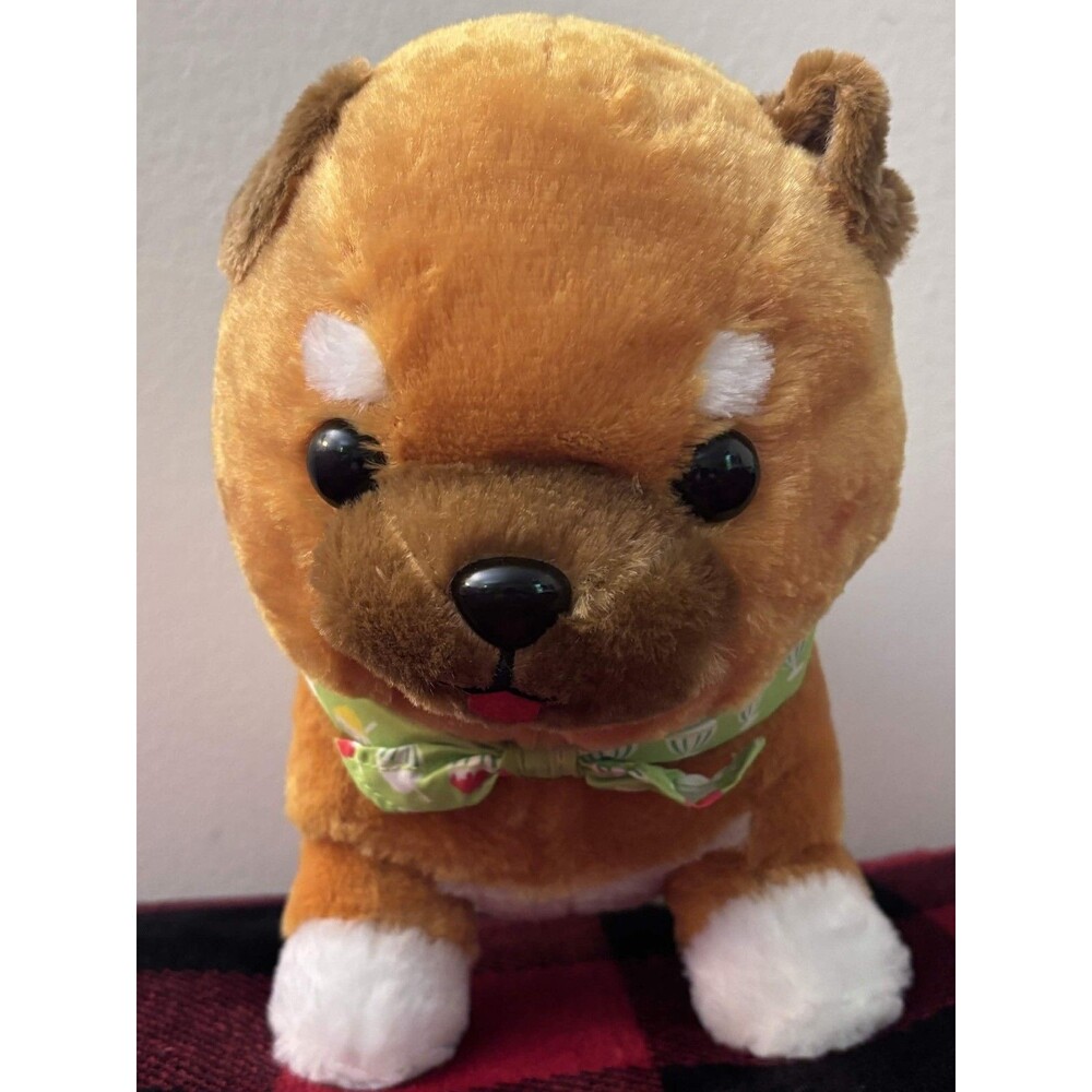 Amuse Mameshiba Brothers Evening Cool Breeze Medium Plush Mamesaburo 10" Dog